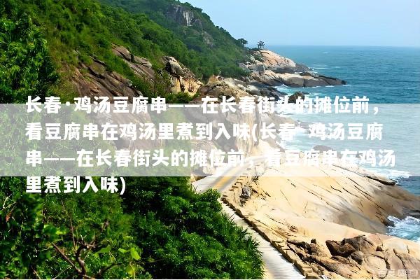 长春·鸡汤豆腐串——在长春街头的摊位前，看豆腐串在鸡汤里煮到入味(长春·鸡汤豆腐串——在长春街头的摊位前，看豆腐串在鸡汤里煮到入味)
